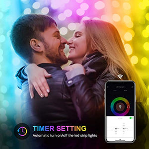 10M WIFI Striscia LED Alexa, TASMOR Smart RGB Impermeabile... - Ilgrandebazar