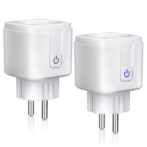 Presa Intelligente, Carico Massimo 16A 3680W ANOOPSYCHE WiFi, 2 Packs