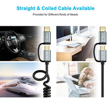 Carica l'immagine nel visualizzatore di Gallery, CHOETECH Cavo USB C Micro [1.2M *2], 2 in 1 Tipo C e Micro... - Ilgrandebazar