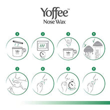 Carica l&#39;immagine nel visualizzatore di Gallery, Yoffee Nose Wax 50g- Cera depilatoria per naso. Kit la rimozione dei...