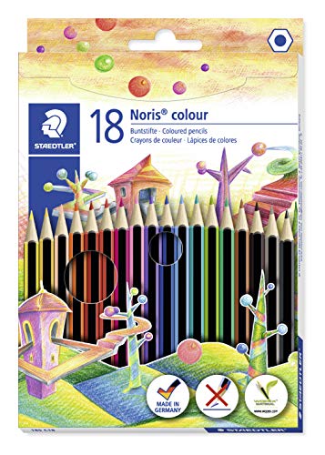 Kredki olówkowe Noris colour Wopex 18 kolorów (Polacco) Accessorio - Ilgrandebazar