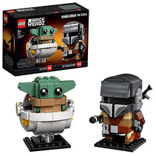 Carica l&#39;immagine nel visualizzatore di Gallery, LEGO 75317 , Star Wars Il Mandaloriano e il Bambino, Modellini da Costruire di Brickheadz con &#39;Baby Yoda&#39;, Set con Personaggi da Collezione, Idee Regalo da 10 anni in su