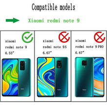 Carica l'immagine nel visualizzatore di Gallery, Yohii Cover Xiaomi Redmi Note 9 + Pellicola Protettiva in Vetro Temperato,...