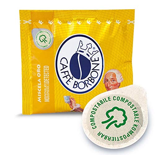 Caffè Borbone Confezione da 100 Cialde Compostabili - 720 g (7.2 g x 100)