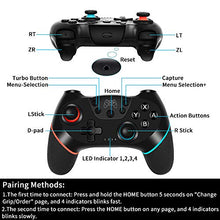 Carica l&#39;immagine nel visualizzatore di Gallery, Controller Wireless per Nintendo Switch, RegeMoudal Bluetooth Switch Pro...