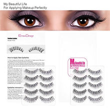 Carica l&#39;immagine nel visualizzatore di Gallery, EmaxDesign 10 paia di ciglia finte,naturale 3D finte- Extension...