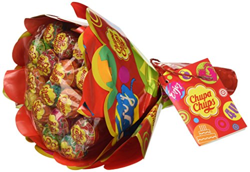 Chupa Chups Lecca Flower Bouquet, Lollipop Frutti Assortiti Gusto... - Ilgrandebazar