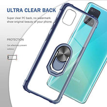 Carica l&#39;immagine nel visualizzatore di Gallery, LeYi per Cover Samsung Galaxy A71, Trasparente Custodia EU TYYKL Sam A71 Blue