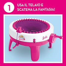 Carica l&#39;immagine nel visualizzatore di Gallery, Grandi Giochi Maglieria Magica con Barbie Inclusa, Multicolore, GG00524 - Ilgrandebazar