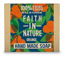 Carica l'immagine nel visualizzatore di Gallery, Faith in Nature Sapone Naturale per le Mani all'Arancia, Disintossicante,...