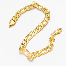 Carica l&#39;immagine nel visualizzatore di Gallery, Fenical Bracciale uomo a catena hip hop in oro - Ilgrandebazar