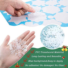 Carica l&#39;immagine nel visualizzatore di Gallery, Vetrofanie Natalizie 159 PZ, YOXISA Adesivi Natalizi per Finestre Riutilizzabili, Stickers Natalizi Rimovibile Statici in PVC, Vetrofanie Natale Contiene Fiocco di Neve, Natalizia Alci, Babbo Natale