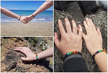 Carica l&#39;immagine nel visualizzatore di Gallery, Light-Jewelry Bracciale Uomo Donna, Chakra con Vere Pietre Naturali, 7 - Ilgrandebazar