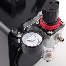 Carica l&#39;immagine nel visualizzatore di Gallery, Original Fengda FD-18A - Aerografo Compressore modellismo / pressostato / 4...