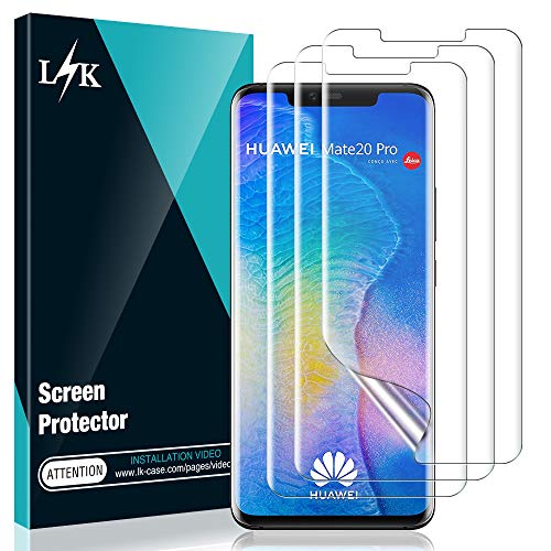 L K 3 Pezzi Pellicola Protettiva per Huawei Mate 20 PRO, HD Pellicola... - Ilgrandebazar