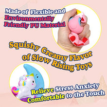 Carica l&#39;immagine nel visualizzatore di Gallery, Amteker 5 Pezzi Kawaii Unicorno Squishy - Giganti Slow Rising Giocattoli... - Ilgrandebazar