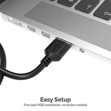 Carica l'immagine nel visualizzatore di Gallery, Sabrent Cavo per Hard Drive SATA da USB 3.0 a SSD/2,5 pollici  -