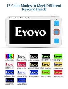 Eyoyo Videoingranditore Digitale Portatile Lente di ingrandimento per... - Ilgrandebazar