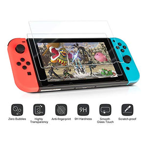 innoAura Kit di accessori 11 in 1 per Nintendo Switch, include Custodia per...