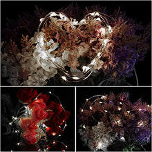 Carica l&#39;immagine nel visualizzatore di Gallery, LEDGLE 24 LEDs Luci Stringa 3.9ft Fili Rame Bianco freddo, 8 Pezzi 24led - Ilgrandebazar