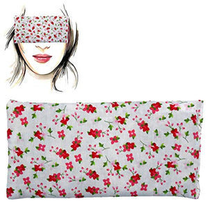 Cuscino per occhi "Pack 6-Flower 2020" | Semi di lavanda e riso | Yoga,... - Ilgrandebazar
