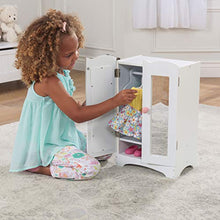 Carica l&#39;immagine nel visualizzatore di Gallery, KidKraft 60132 Armadio Lil&#39; Doll in Legno per Bambole di 45 Cm con 6... - Ilgrandebazar