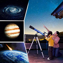 Carica l&#39;immagine nel visualizzatore di Gallery, TELMU Telescopio Astronomico GS700/60, Ingrandimento (117x e 28x), Oculare...
