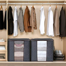Carica l'immagine nel visualizzatore di Gallery, Lifewit Borsa Porta Abiti Grande capacità con Manico Rinforzato Grigio
