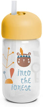 Carica l&#39;immagine nel visualizzatore di Gallery, Suavinex 401207 Bicchiere Baby Training Cup Con Cannuccia Flessibile E Sistema Antigoccia, Da 18 Mesi, Forest Colore Giallo - 340Ml - 103 g