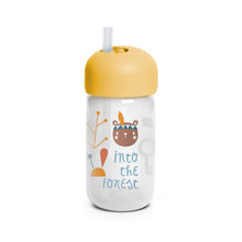 Carica l&#39;immagine nel visualizzatore di Gallery, Suavinex 401207 Bicchiere Baby Training Cup Con Cannuccia Flessibile E Sistema Antigoccia, Da 18 Mesi, Forest Colore Giallo - 340Ml - 103 g