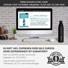 Carica l'immagine nel visualizzatore di Gallery, 720°DGREE Borraccia Termica Acciaio 500ml, Onyx Black - Robusto Opaco | Nero