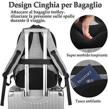 Carica l&#39;immagine nel visualizzatore di Gallery, MATEIN Zaino Viaggio per PC Portatile,Zaino Porta con Caricatore...