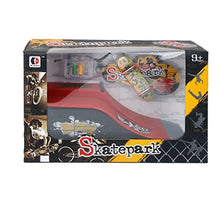 Carica l&#39;immagine nel visualizzatore di Gallery, Mini skateboard per dita con rampa e set di accessori E - Ilgrandebazar