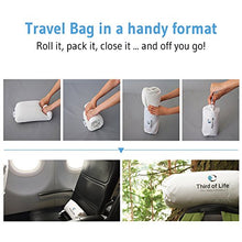 Carica l'immagine nel visualizzatore di Gallery, Cuscino da viaggio VOLAR | per collo in memory-foam | Bianco