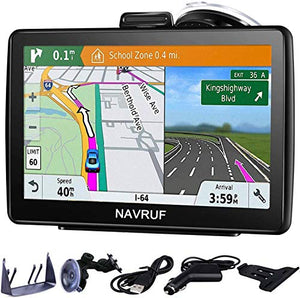 Navigatore satellitare per auto camion,7 pollici con aggiornamento gratuito...