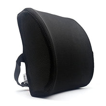 Carica l&#39;immagine nel visualizzatore di Gallery, Valuetom Cuscino Lombare Memory Foam Sostegno Cuscini, Romantic-black - Ilgrandebazar