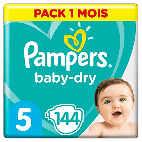 Pampers Baby-Dry, Pannolini, Taglia 5( 11- 16kg), Confezione da 144 5 –