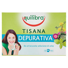 Carica l&#39;immagine nel visualizzatore di Gallery, Equilibra Tisana Depurativa, 15 Bustine