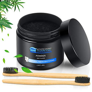 Sbiancamento Denti, Carbone Attivo Sbiancante per Denti 100% Naturale &...