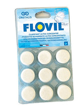 Carica l'immagine nel visualizzatore di Gallery, Flovil MD9295 Flocculante in Pastiglie Super Concentrato ad Alta Prestazione, Bianco, 14x2x25 cm