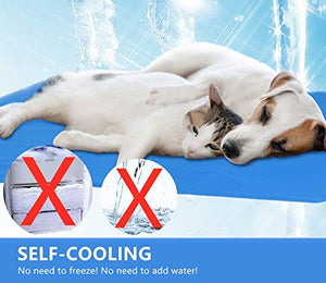 Cadosoigh Tappetino rinfrescante Cani 120 * 70cm - Gel Non XL (120X70 cm)
