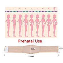 Carica l'immagine nel visualizzatore di Gallery, WANYI Fascia maternità Traspirante Regolabile Maternity Band Belt con Supporto Elastico e Confortevole per Donna Incinta-Fascia per Gravidanza con Sostegno Lombare, e per Addominali (Marrone)