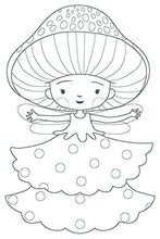 Carica l&#39;immagine nel visualizzatore di Gallery, Avenue Mandarine-Blocco da colorare, soggetto: &quot;Fate&quot; Color Your Nero - Ilgrandebazar