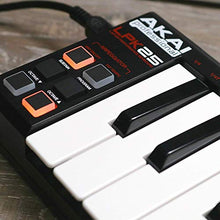 Carica l&#39;immagine nel visualizzatore di Gallery, AKAI Professional LPK25 Tastiera Controller MIDI Portatile, USB, con 25...