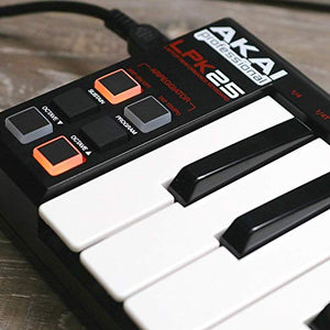 AKAI Professional LPK25 Tastiera Controller MIDI Portatile, USB, con 25...