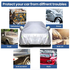 MATCC Copriauto Telo SUV Impermeabile Pieghevole Anti UV 210T Anti... - Ilgrandebazar