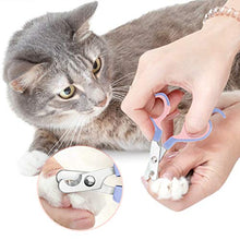 Carica l'immagine nel visualizzatore di Gallery, EooCoo Tagliaunghie per Gatto, Cucciolo, Professionale S, Viola + Rosa