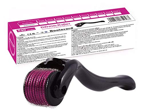 Derma Roller Boolavard® TM + custodia da viaggio GRATIS - Dermaroller 0.5 mm - Ilgrandebazar