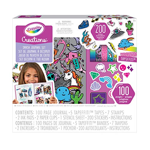 CRAYOLA- Creations Set Decora Il Tuo Album, per Colorare e Personalizzare Il... - Ilgrandebazar