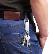 Carica l&#39;immagine nel visualizzatore di Gallery, Registratore vocale, con involucro in metallo e portachiavi, 192 argento-16G